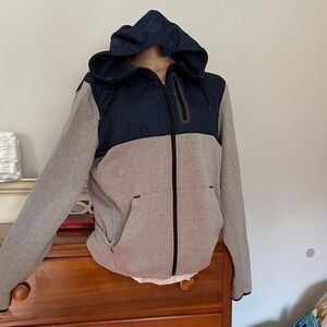 Old Navy Men's Lightweight Jacket - Navy and Gray